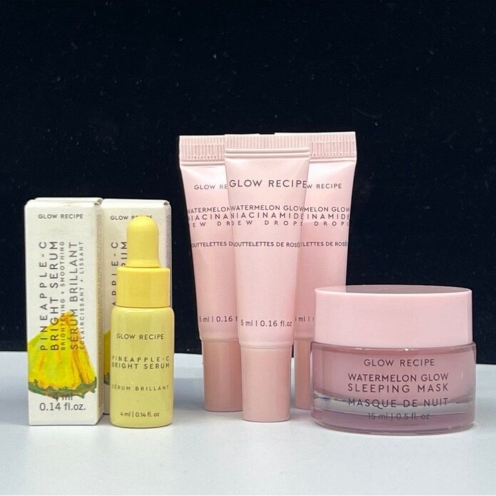 7 PC GLOW RECIPE DELUXE TRAVEL SET